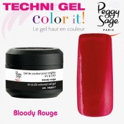 TechniGel Color It Nacré Bloody Rouge Peggy Sage