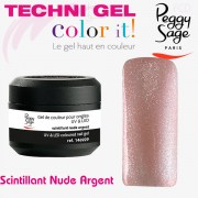 TechniGel Color It Scintillant Nude Argent Peggy Sage