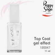 Top coat gel effect 120047 11ml Peggy Sage