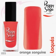 Vernis Laqué Orange Sanguine 363 Peggy Sage