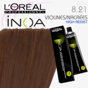 INOA color 8.21 Blond clair irisé cendré 60g