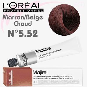 Majirel n°5.52 Châtain Clair Acajou Irisé 60 ml L'Oréal Professionnel