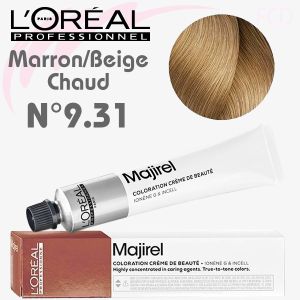 Majirel n°9.31 Blond Très Clair Doré Cendré 60 ml L'Oréal Professionnel