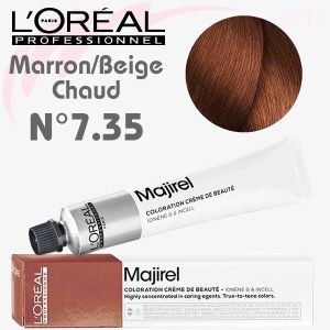 Majirel n°7.35 Blond Doré Acajou 60 ml L'Oréal Professionnel