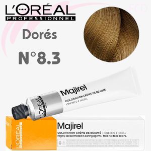 Majirel Doré n°8.3 Blond Clair Doré 60 ml L'Oréal Professionnel
