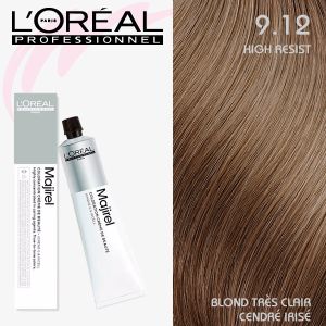 Majirel Cendré n°9.12-Blond Très Clair Cendré Irisé 60 ml L'Oréal Professionnel