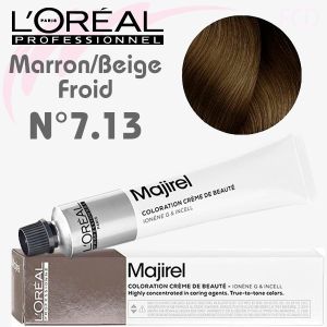 Majirel n°7.13 Blond cendré doré 60 ml L'Oréal Professionnel