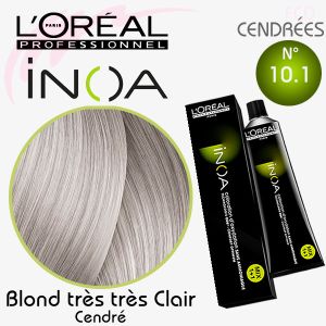 INOA color 10.1 Blond très très clair cendré 60g