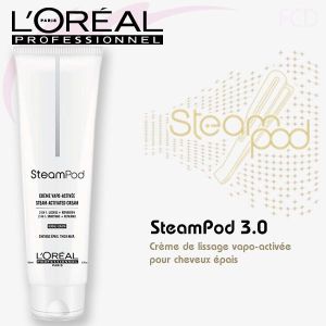 Crème de lissage pour SteamPod soins à la pro-kératine 150ml L&#39;Oréal Professionnel