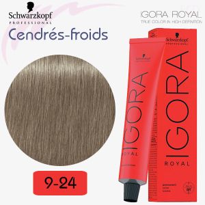 9-24 Blond très claire fumé beige | Cendrés froid Igora Royal Schwarzkopf