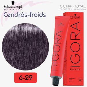 6-29 Blond foncé fumé | Cendrés froid Igora Royal Schwarzkopf