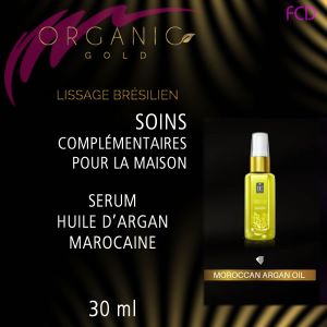 SERUM HUILE D'ARGAN MAROCAINE Organic Gold
