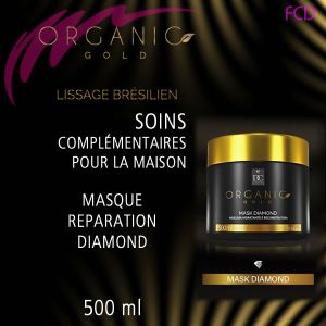 Masque DIAMOND Organic Gold