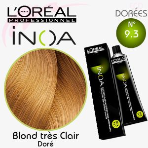 INOA color 9.3 Blond très clair doré 60g