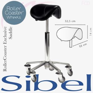Tabouret RollerCoster Weels Exclusive Saddle
