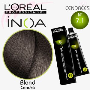 INOA color 7.1 Blond cendré 60g
