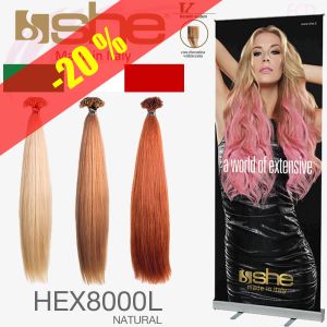She Hair extension Couleur Naturelle HEX8000L