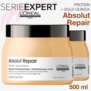 Absolut Repair Protein + Quinoa Masque 500ml L'Oréal