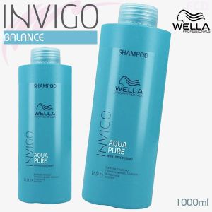 Wella Invigo Balance Aqua pure Shampooings -1000ml