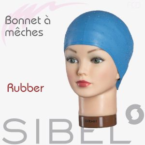Bonnet mèches Rubber Sibel