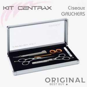 Ciseaux coiffure professionnels Centrax Kit-Gaucher